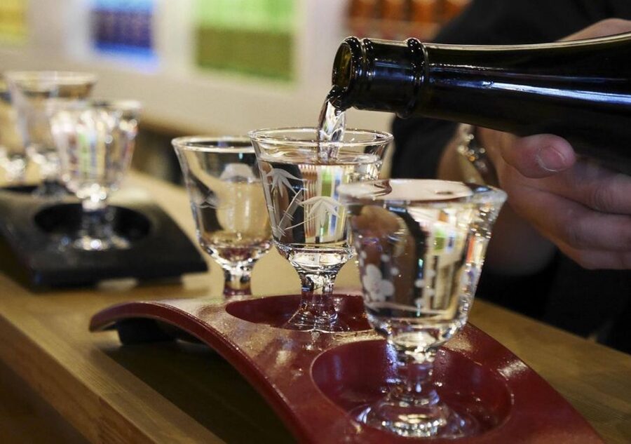 Kyoto Sake Brewery Tour - Lunch gives the tasting some balance