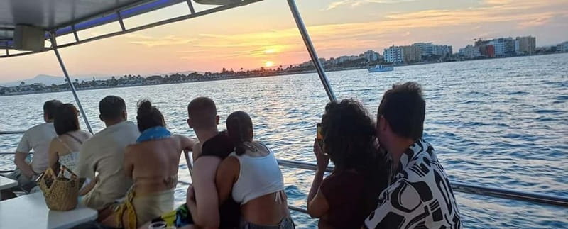 Larnaca: Sunset Cruise with Unlimited Wine & Beers - Leaving Larnaca Marina for the coast