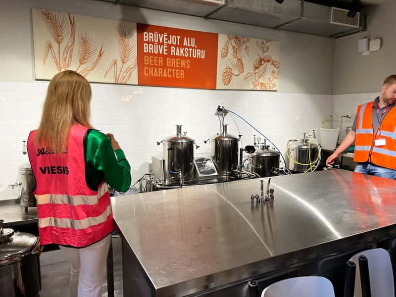 Latvian Brewery Visit & 5 Beer tasting - Inside the brewery: from grain to bottle