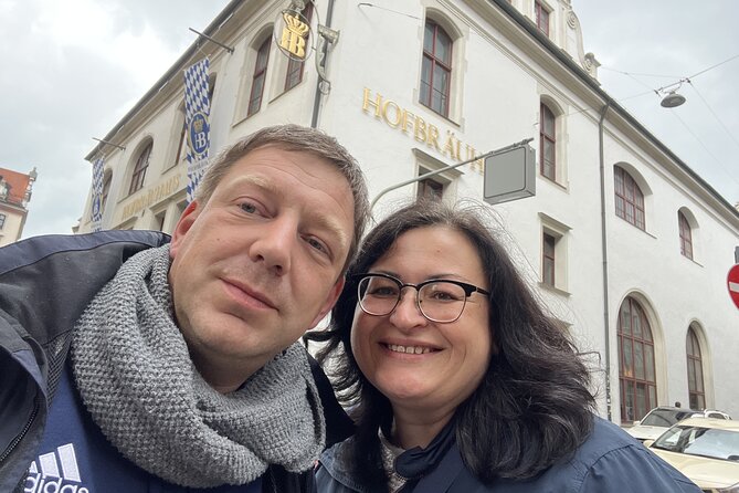 Legendary Breweries of Munich: Self-Guided Puzzle Walk - Der Pschorr puts food and beer in the foreground
