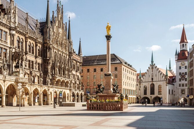 Legendary Breweries of Munich: Self-Guided Puzzle Walk - Viktualienmarkt Beergarden makes the best pause point