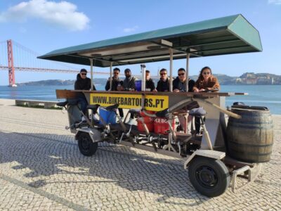 1-Hour Beer Bike Tour with Draft Beer & Sangria Ride