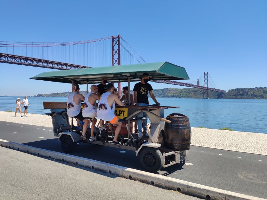 Lisbon: 1-Hour Beer Bike Tour with Draft Beer & Sangria Ride - Weather, clothing, and comfort