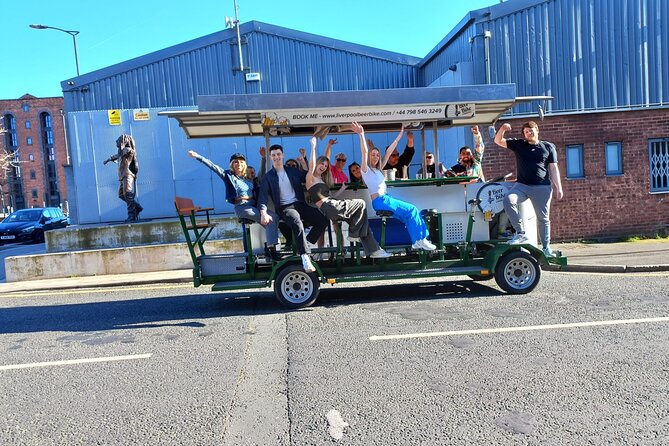 LIverpool beer or prosecco bike tour - Key points to know before you book