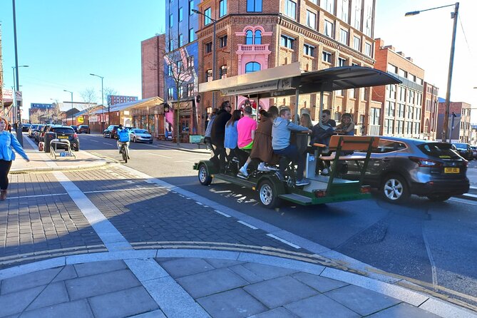 LIverpool beer or prosecco bike tour - What the one-hour ride feels like