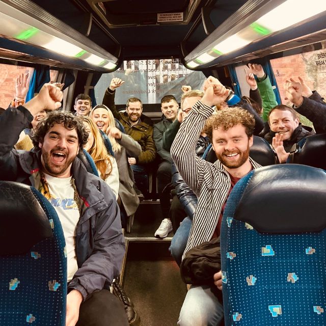 Liverpool: Brewery Bus Tour with 12 Beer and Pizza - Why a brewery bus works well in Liverpool
