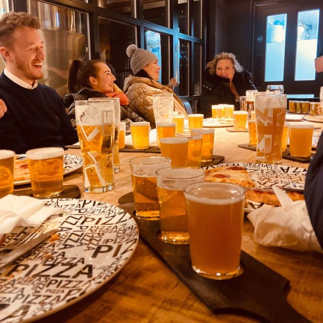 Liverpool: Brewery Bus Tour with 12 Beer and Pizza - Crossing the Mersey adds more than a transfer