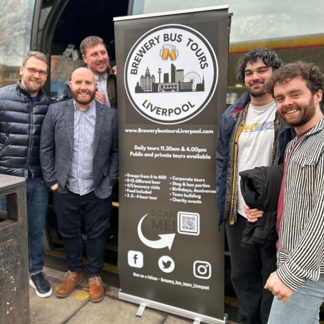 Liverpool: Brewery Bus Tour with 12 Beer and Pizza - What you actually drink and eat