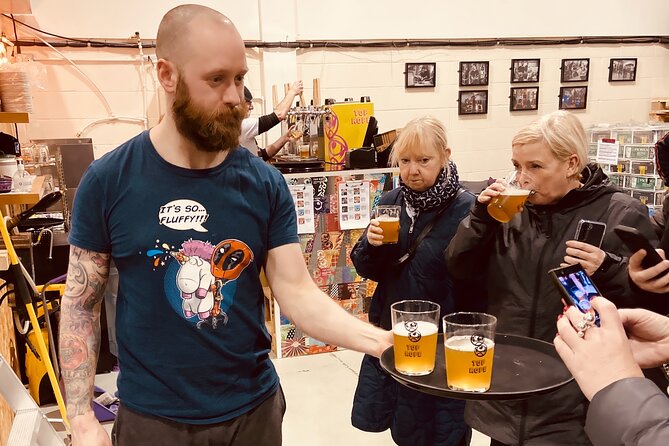 Liverpool's Brewery Bus Tour– 4 Breweries, 12 x Craft Beer & Food - The best parts of the Liverpool brewery bus tour