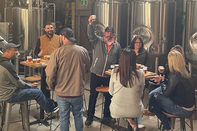Locol Brewery Tours in Ontario - Charlotteville Brewing Company finishes among old barns