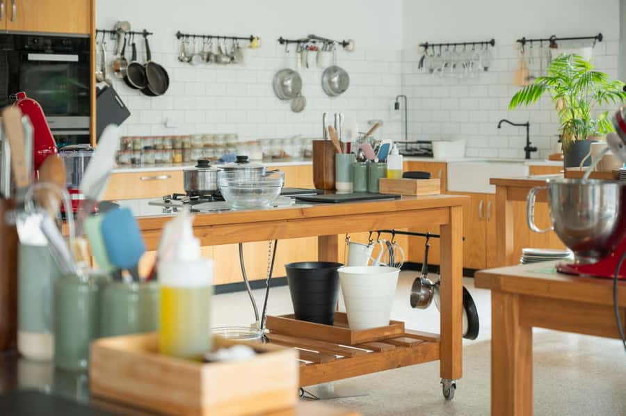 Maggie Beer's Farm Hands-on Cooking School and Lunch - The opening demonstration and a glass of wine