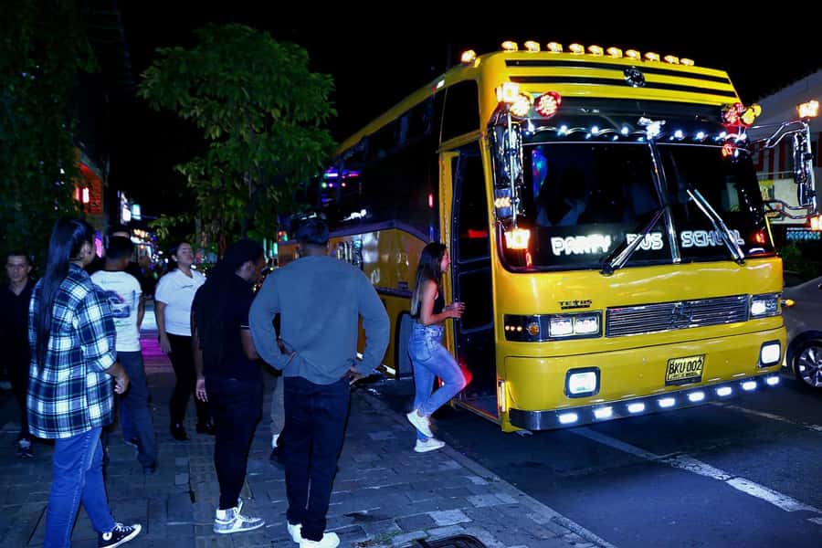 Medellin: Rumbero Party Bus with all the beer you can drink - Unlimited beer, with a few limits