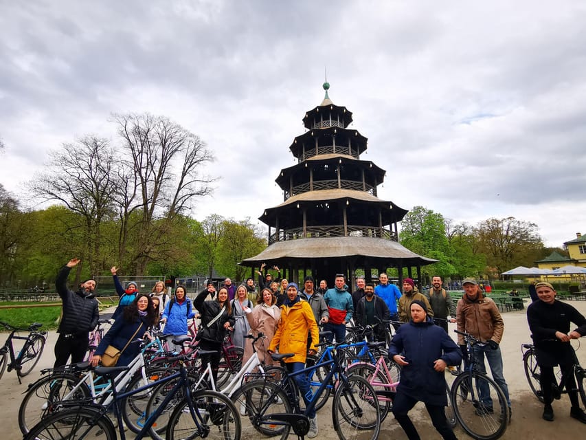 Munich: Mini Classic Bike Tour with Beer Garden Stop at 4 PM - The Eisbach surfers are the tour’s great surprise