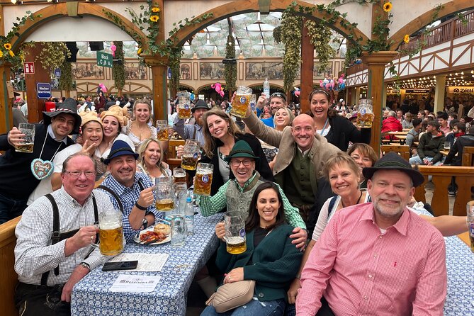 Munich Oktoberfest Tour With Hofbräu Beertent Tickets, Beer, Food - What the price includes, and what it does not