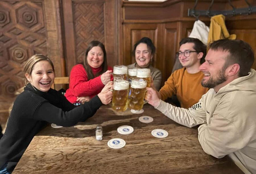 Munich: Old Town Food Tour with 10+ Tastings, Beer & Pretzel - Leberkäse at a traditional butcher