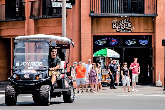 Nashville Brewery & Distillery Tour by Golf Cart - Murals and neighborhood views between tastings