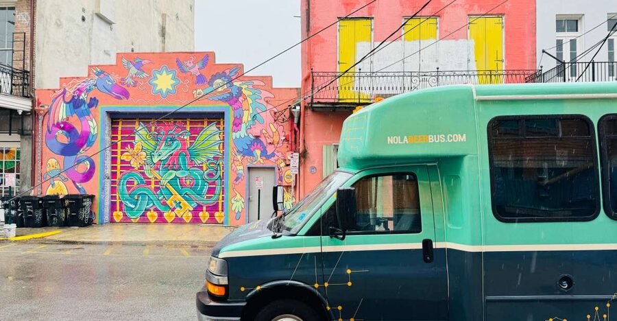 New Orleans: Easy Hop-On Hop-Off Craft Brewery Bus Tour - Sunday takes you through Mid City and Bywater