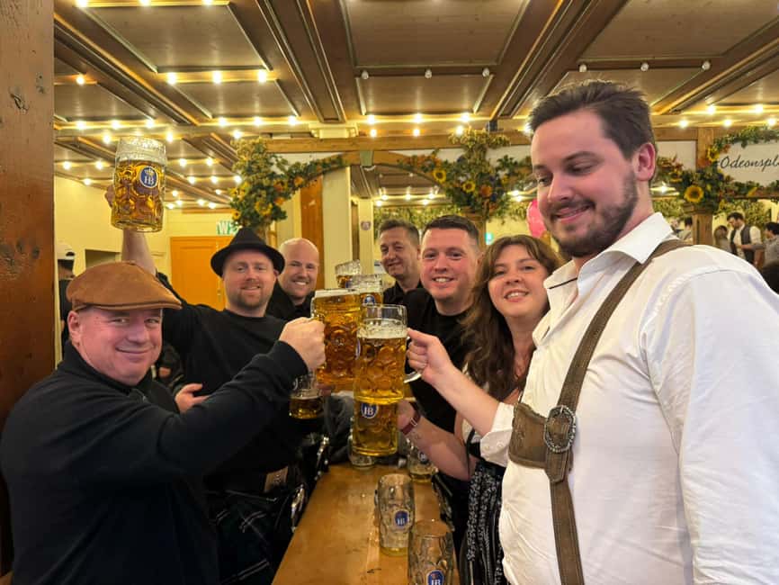 Oktoberfest Munich: Lunch/Dinner table reserv. big beer tent - Group size, shared tables, and the social side