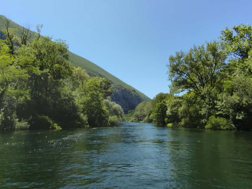 Omiš: 2-Hour Cetina River Glassboat And Beer Garden Visit - Thirty minutes at Radman Mills