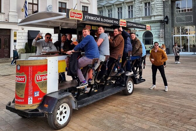 Original Bratislava Beer Bike Tours - All-you-can-drink - What the bike includes, and why it matters