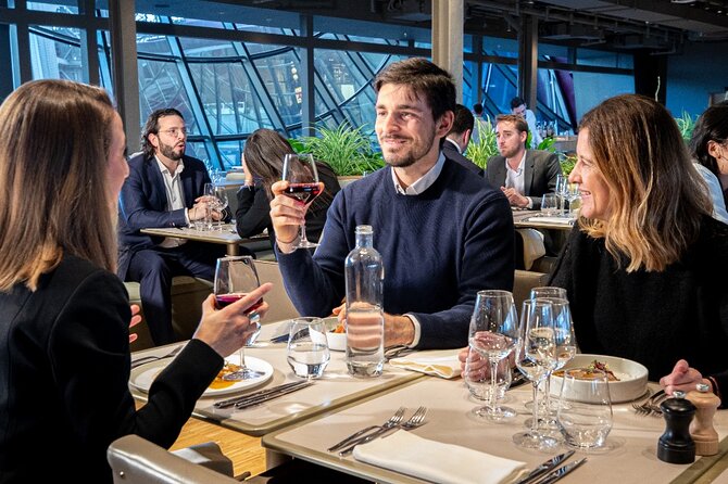 Paris Late Lunch at Eiffel Tower's Madame Brasserie Restaurant - Choosing between the three-course and four-course menus