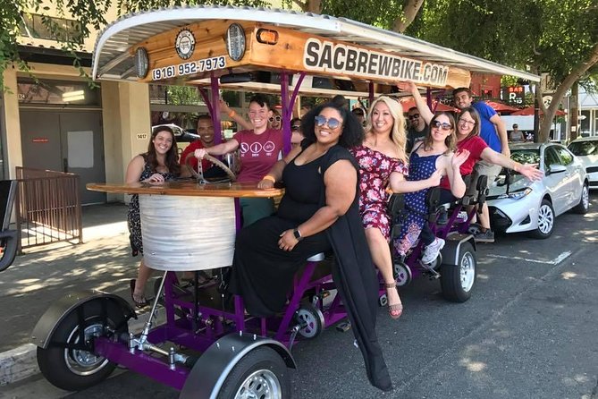 Pedal, Drink, and Bar hop through Sacramento on a 15 seat Beer Bike - The possible bar stops, from beer gardens to cocktails