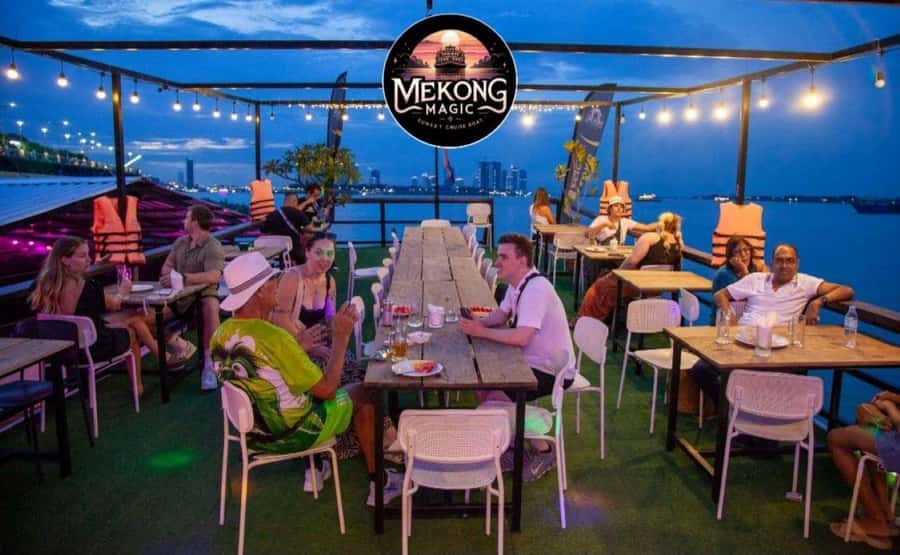 Phnom Penh: Sunset Cruise with Unlimited Beers & BBQ Buffet - Phnom Penh’s Rivers at Sunset