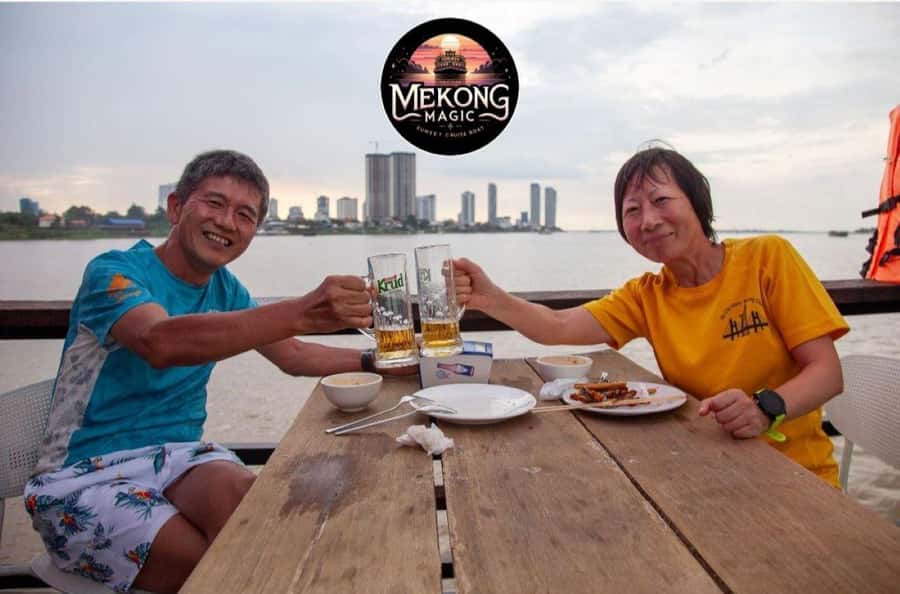 Phnom Penh: Sunset Cruise with Unlimited Beers & BBQ Buffet - A Calm Cruise, Not a Party Boat