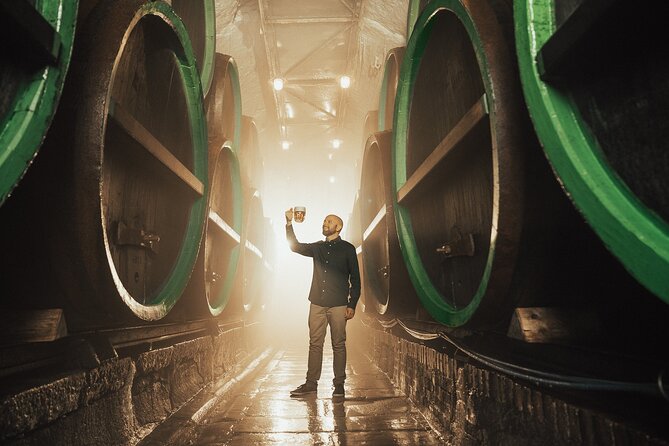 Pilsner Urquell Brewery Tour with Beer Tasting - The historic cellars and the unfiltered final glass