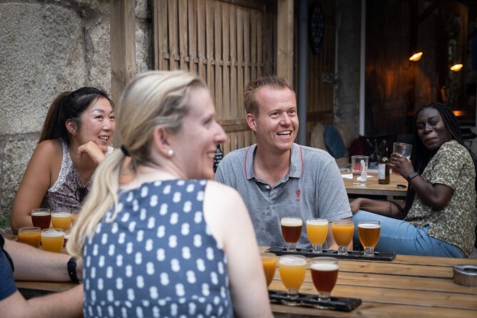 Porto Craft Beer Tour: 7 Beers + 3 Food Pairings in a Small Group - The food is local, but the pairings may repeat