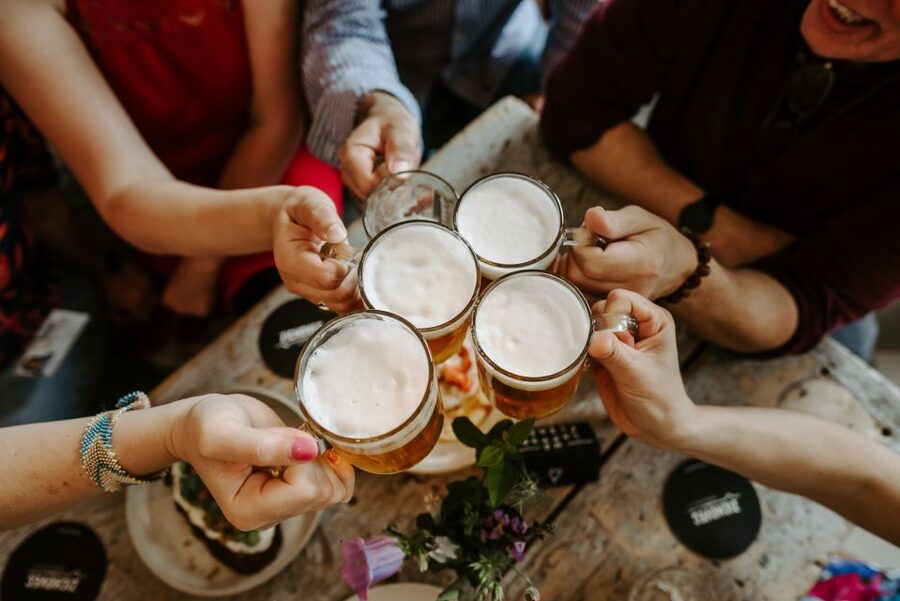 Prague: 3.5 h Private Czech Beers & Tapas Tour - Four beers from small Czech breweries