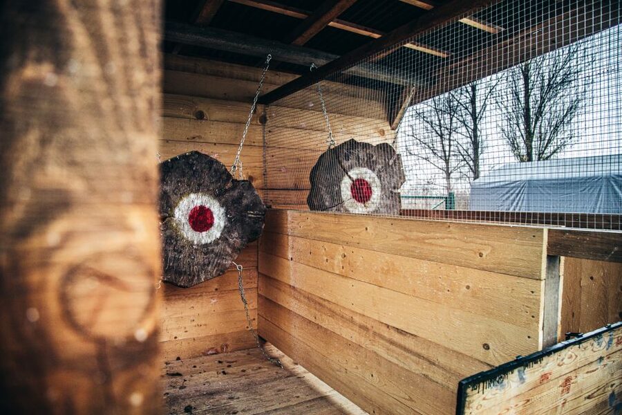 Prague: Axe Throwing Experience with Barbecue and Beer - An active break from Prague’s old streets