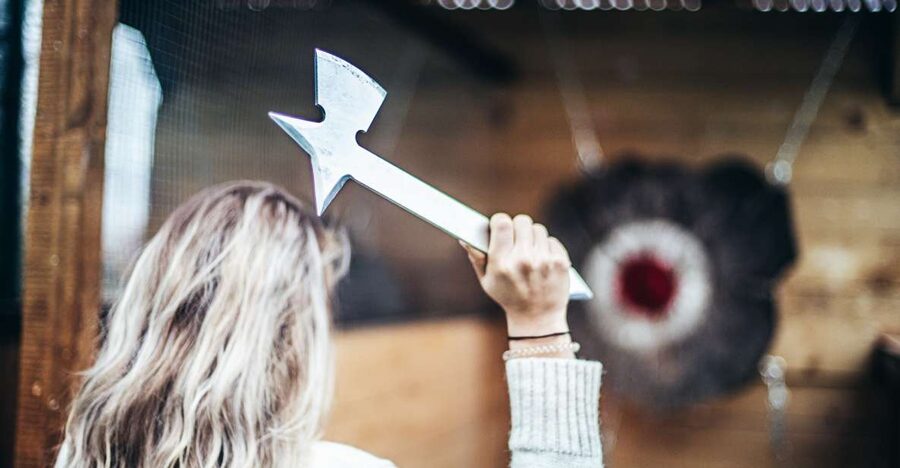 Prague: Axe Throwing Experience with Barbecue and Beer - The 30 to 40 minute ride out of Prague