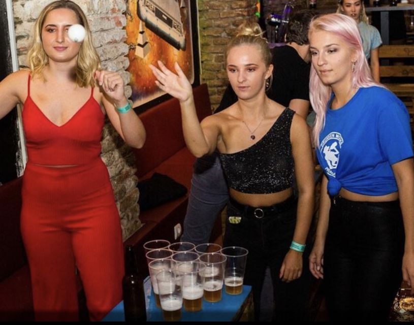 Prague: Beer Pong Experience with Unlimited Czech Beer - Unlimited Czech beer, water, and the real value of $28