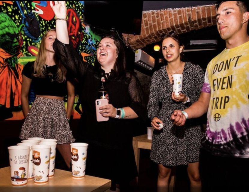 Prague: Beer Pong Experience with Unlimited Czech Beer - Daytime fun, not a guaranteed party night