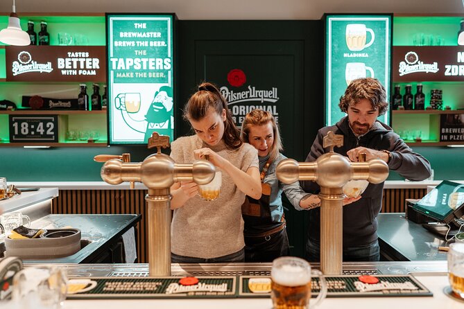 Prague Beer Pouring Class at Pilsner Urquell - Booking, cancellations, and practical limits