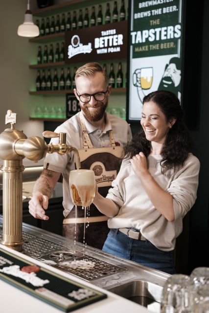 Prague: Beer Pouring Class at Pilsner Urquell Experience - What happens during the 60-minute class