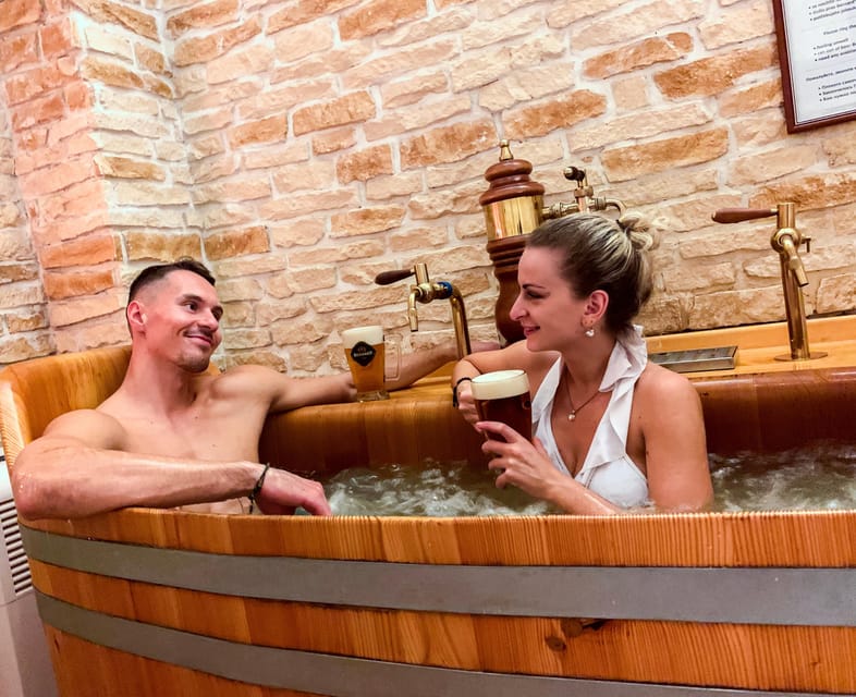 Prague: Beer Spa Bernard with Beer and Massage Option - Is $129 good value for two?
