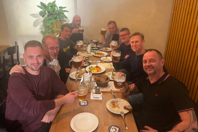 Prague Beer Tasting - 8 types of Czech beer included - Eight Czech beers at one Prague pub