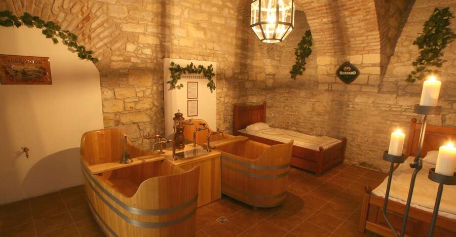 Prague: Bernard Beer Spa with Beer and Massage Option - Finding the Spa Inside the Hotel