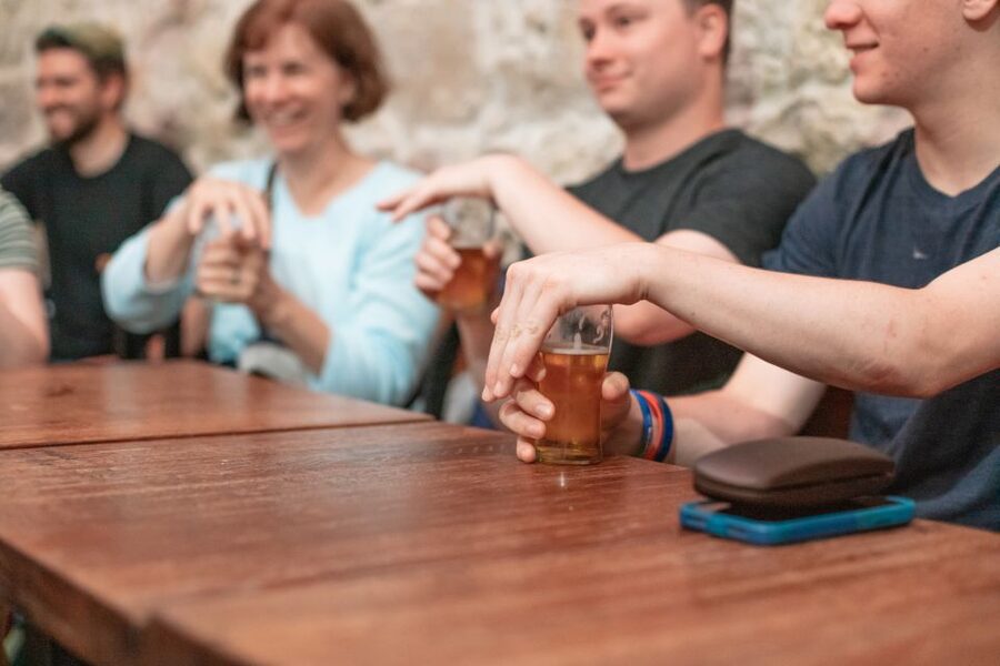 Prague: Czech Beer-Tasting Experience with Snacks - Seven glasses, three big breweries, and four small producers
