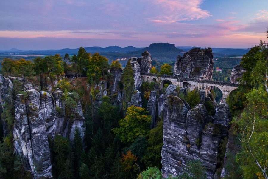 Prague: Discover Bohemia—Tisa Rocks, Bastei & Brewery Tour - Tisa Rocks feels made for a fantasy film