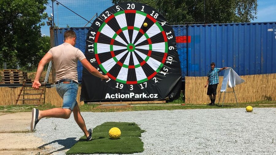 Prague : Giant Foot Darts and Giant Beer Pong Game - Who should book this Prague activity?