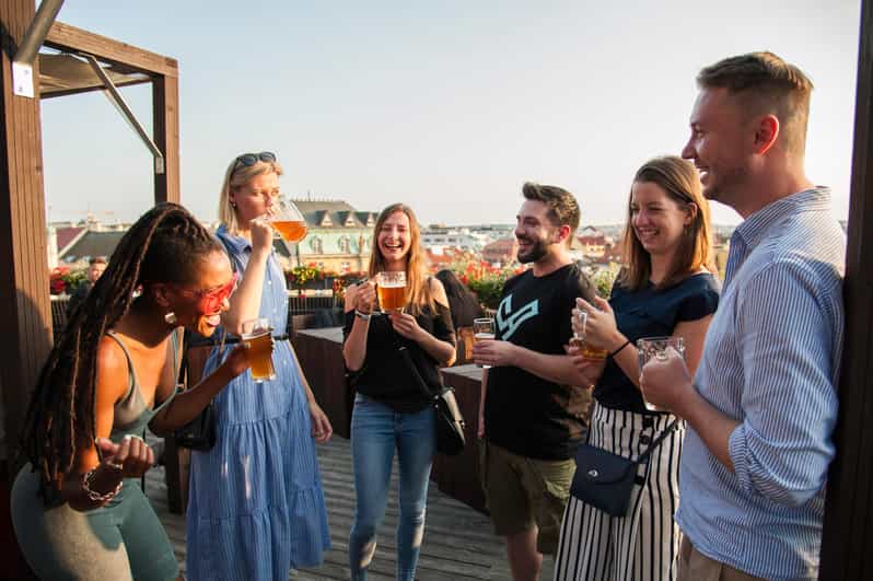Prague: Local Pub Walking Tour with 5 Beers - The first walk, from Kafka to a local bar