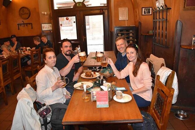 Prague Old Town And Beer Walking Tour Including Dinner - Two pubs, two Czech beers