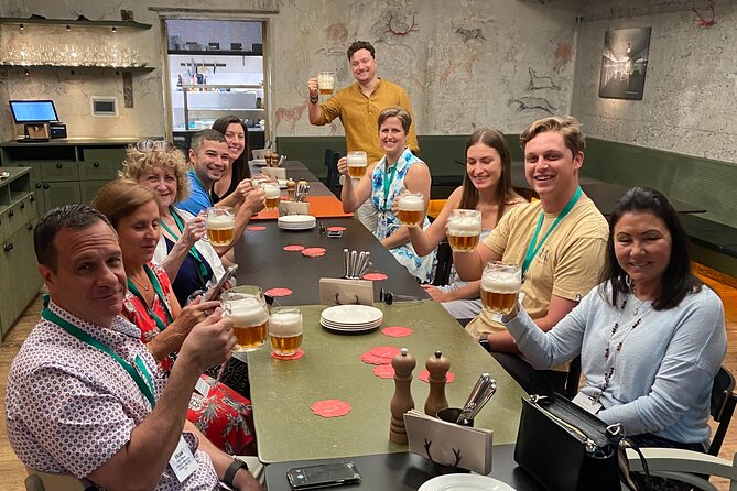 Prague Premium Craft Beer Tour - Restaurace Červený jelen and the art of the pour