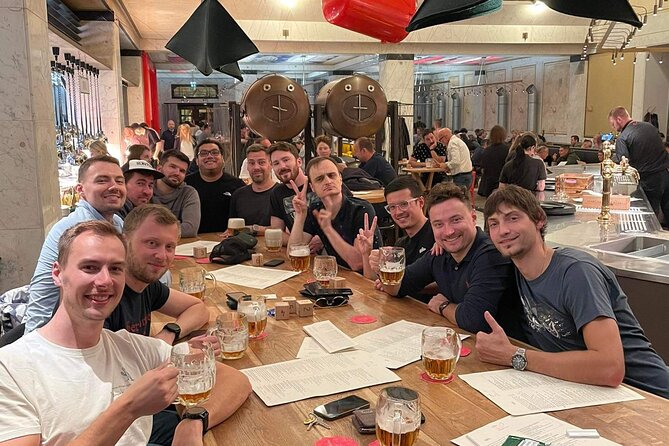 Prague Premium Craft Beer Tour - Pivovarský klub Benedict in a baroque underground