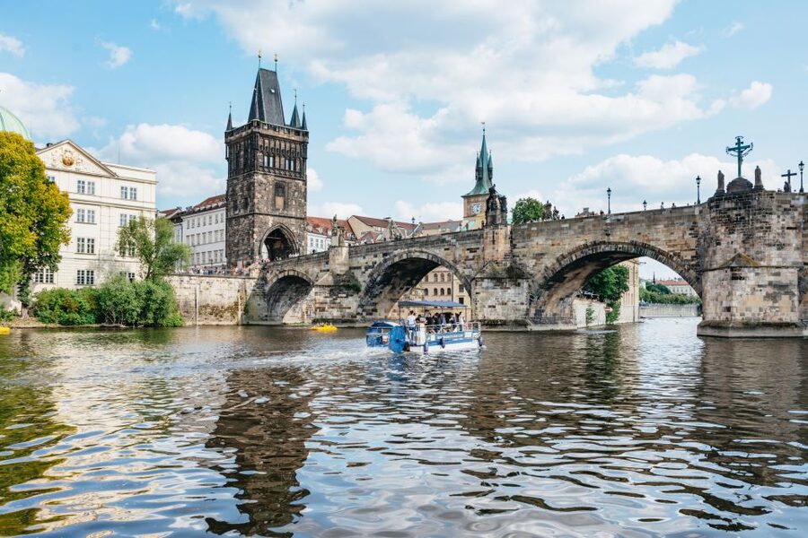 Prague: Swimming Beer Bike on A Cycle Boat - Key points to know before you book