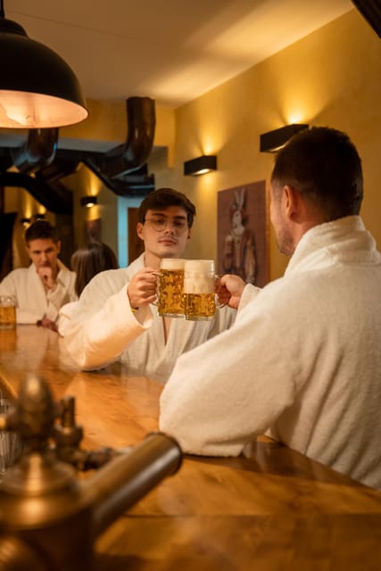 Prague: The Largest Beer SPA with Unlimited Beer Consumption - The warm beer bath and unlimited drinks