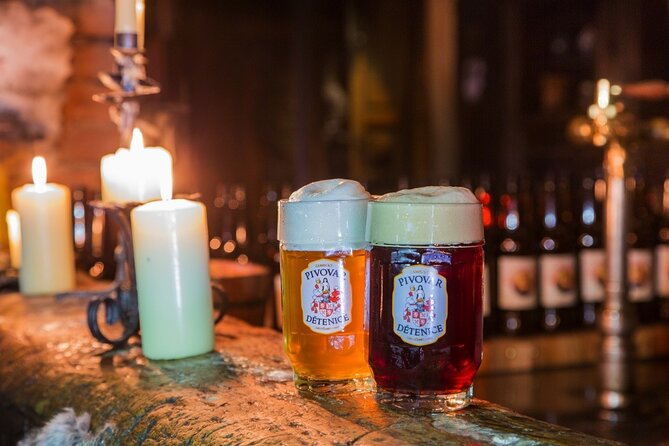 Prague to Detenice Medieval Castle, Brewery and Dinner Experience - Beer made over an open fire